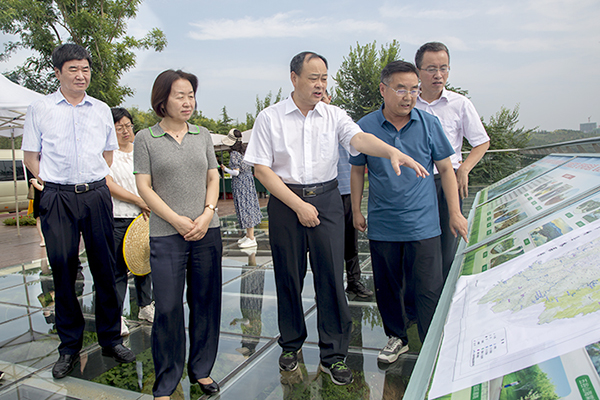 省人大常委会执法检查组在晋城市开展专项执法调研